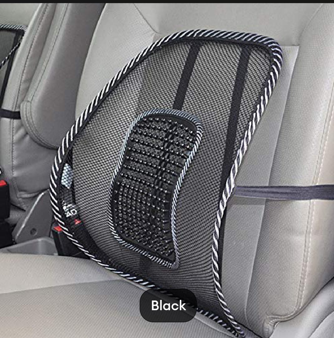 Mesh Lumbar Support | Massage Cup Simple Cushion | Full Back Sponge Cushion