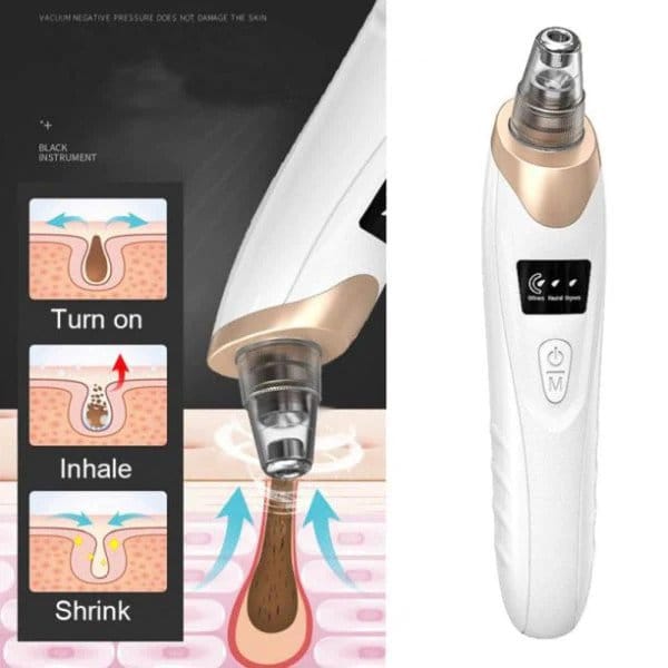 5 in 1 Multifunction Acne Pore Vacuum Suction Facial Cleaner Blackhead Remover| Beauty Expert INVOICE PAY
