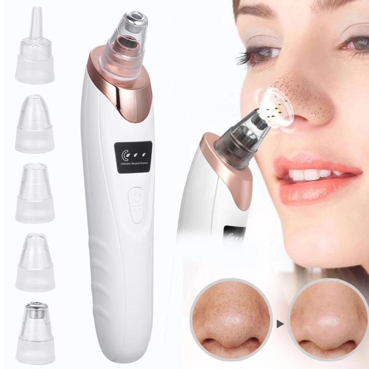 5 in 1 Multifunction Acne Pore Vacuum Suction Facial Cleaner Blackhead Remover| Beauty Expert INVOICE PAY