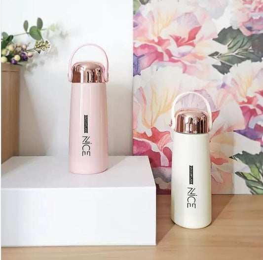 Luxury Insulated Thermos Bottle with Handle | Hot & Cold Water Flask (Stylish Design)