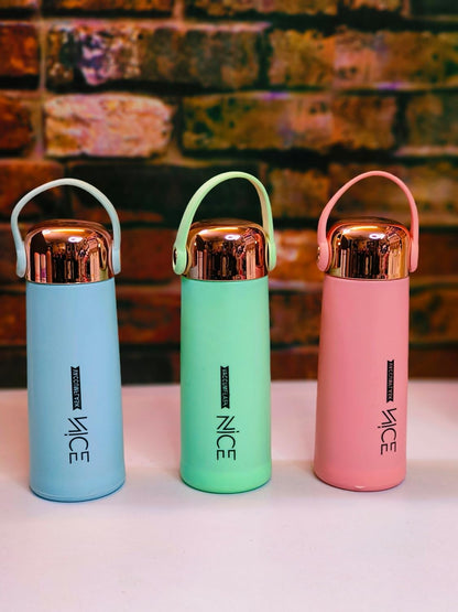 Luxury Insulated Thermos Bottle with Handle | Hot & Cold Water Flask (Stylish Design)
