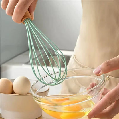 Premium Silicone Cooking Utensil Set - 11-Piece Kitchen Tools with Bamboo Handles