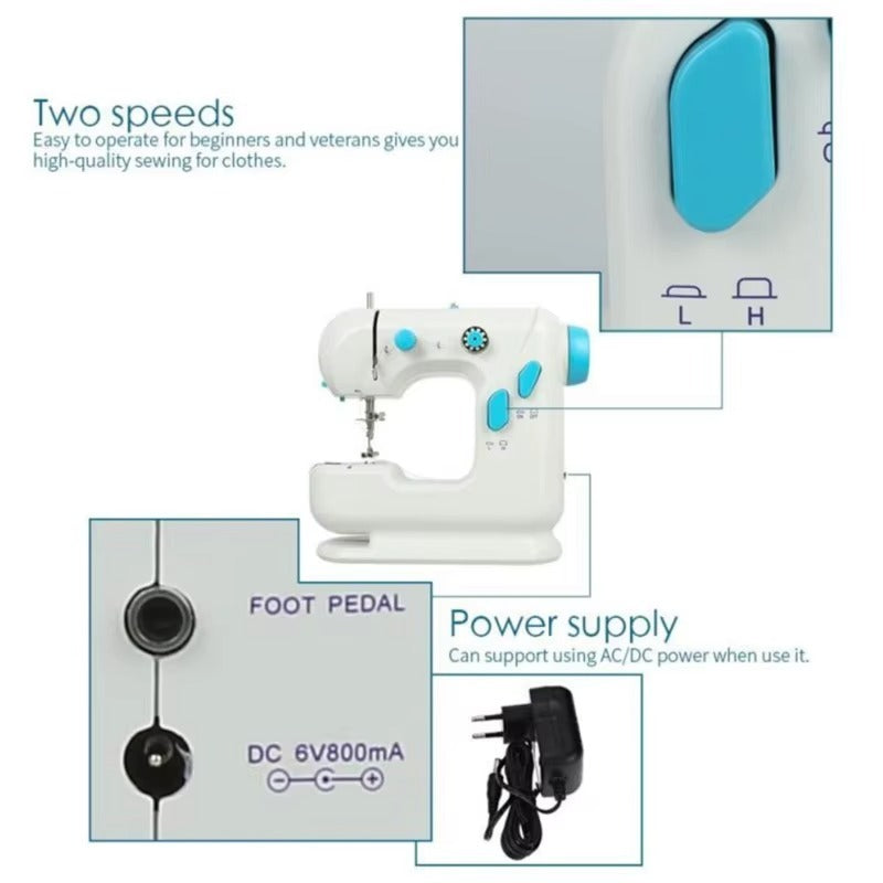 Portable Sewing Machine – Easy Threading with Step-by-Step Guide