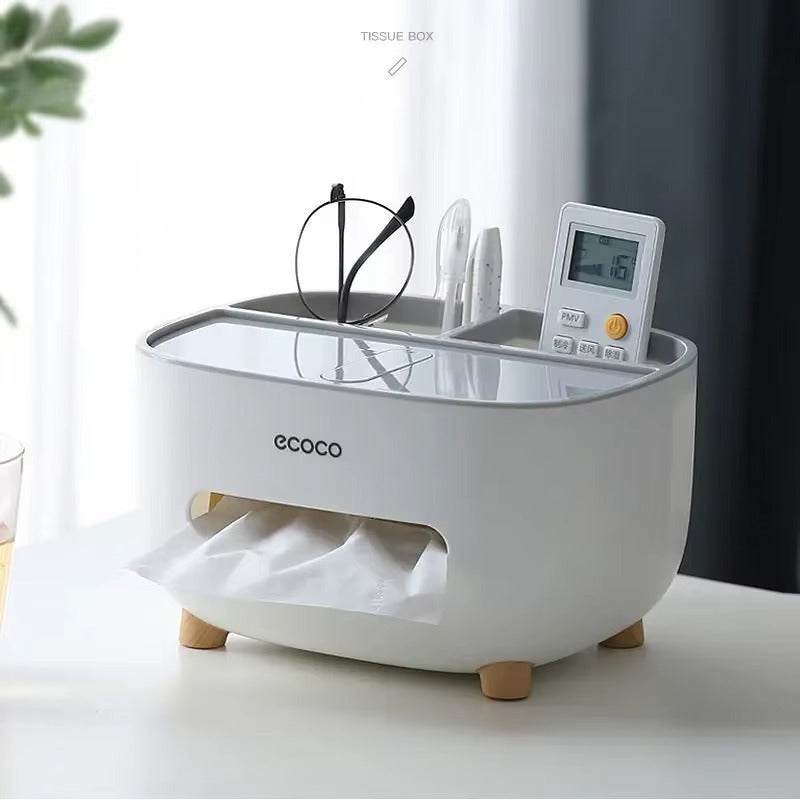 Stylish Ecoco Tissue Box Holder – Modern Organizer for Home & Office