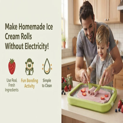 Instant Ice Cream Roll Maker