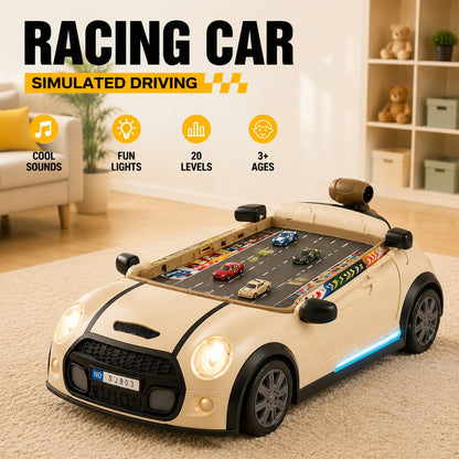 Racing Car Simulator Toy with Lights & Sounds