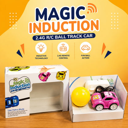 Magic Induction RC Car – 2.4GHz Line Following Toy for Kids