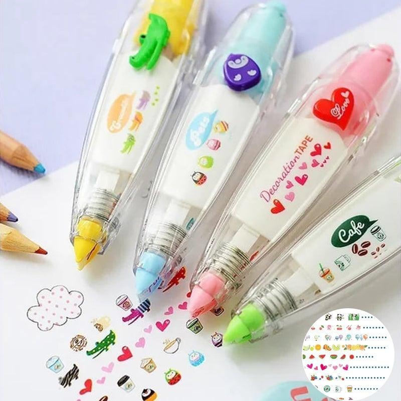 DIY Decorative Tape Pen | Scrapbook & Journal Craft Tape