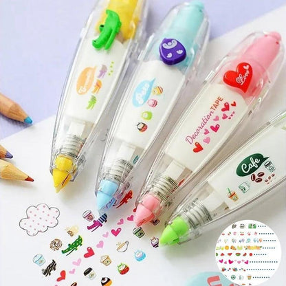 DIY Decorative Tape Pen | Scrapbook & Journal Craft Tape