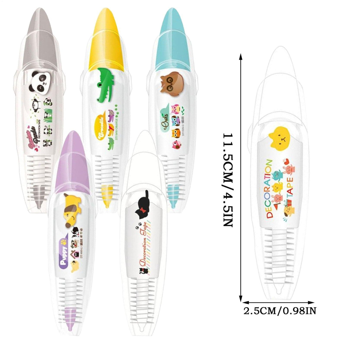 DIY Decorative Tape Pen | Scrapbook & Journal Craft Tape