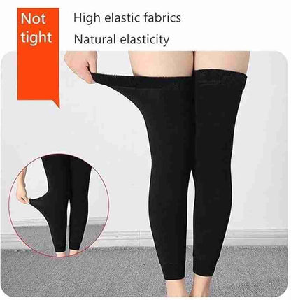 Premium Long Leg Warmers & Knee Support Brace