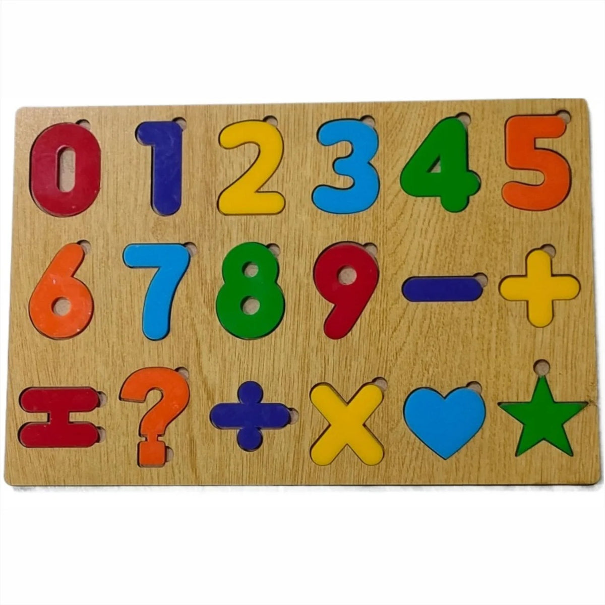Educational Wooden Puzzle Board for Kids