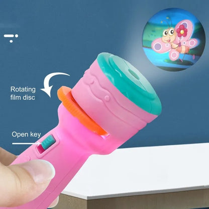 Kids Slide Projector Flashlight Toy