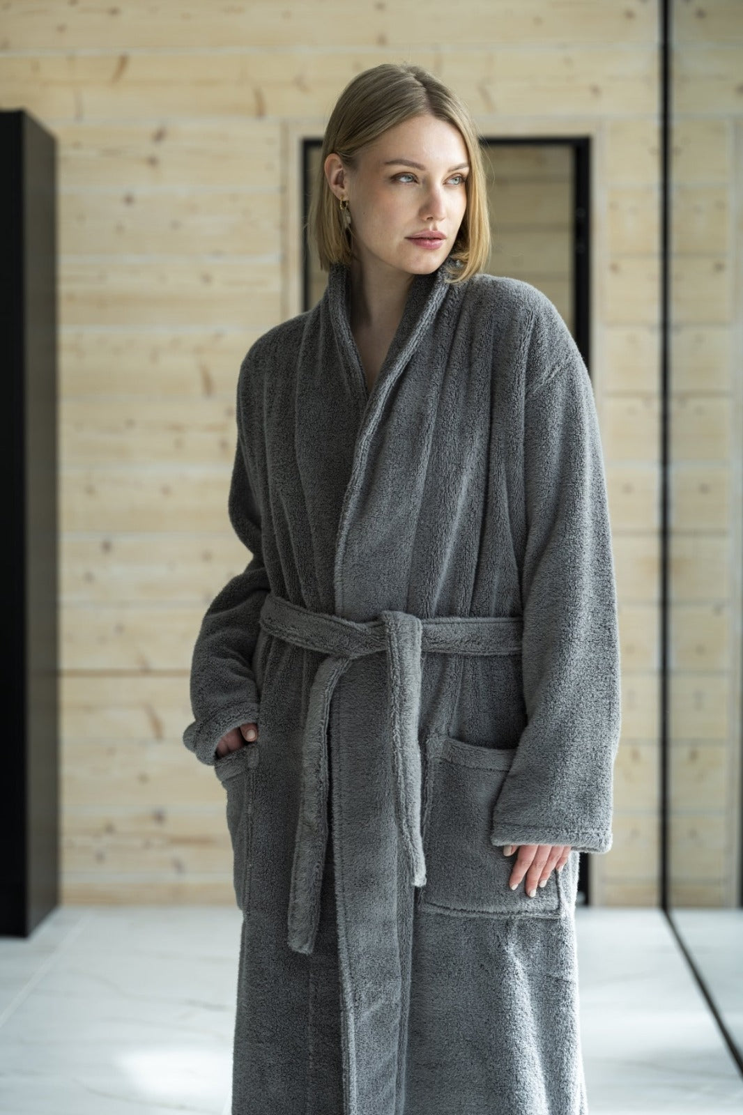 Premium Terry Towel Bathrobe by Umbrella