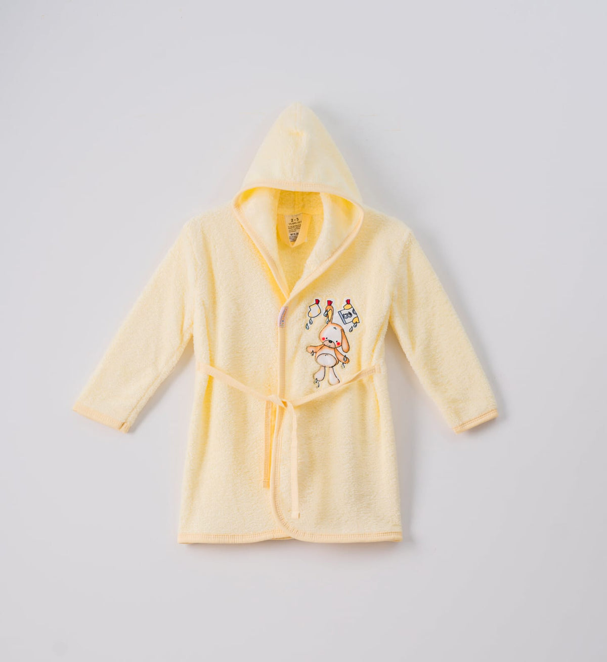 Hooded Baby Bathrobe | Random Colours & Designs