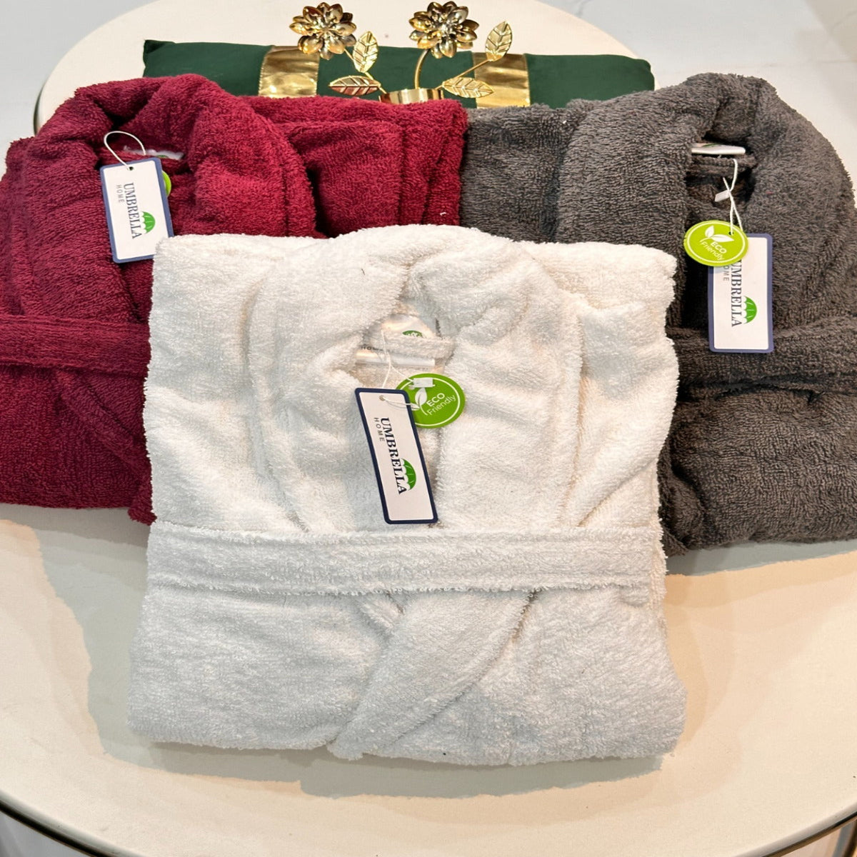 Premium Terry Towel Bathrobe by Umbrella