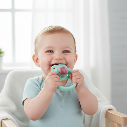 Silicone plastic Baby Pacifier Baby Fruit Nipple