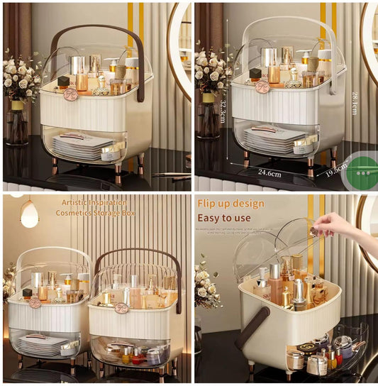 Makeup Cosmetic Drawer Organizer Storage Box.