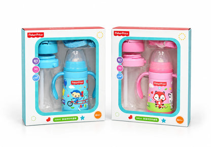 Original Fisher-Price™ 3in1 Stainless Steel Feeding Bottle Set | 3d Silicon Print
