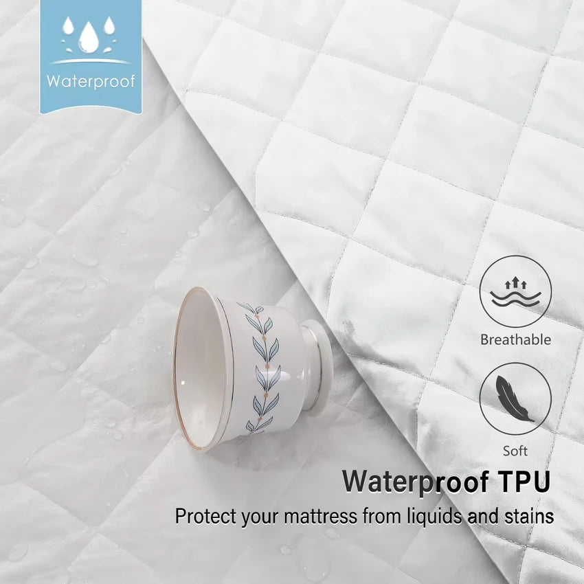 Bamboo Quilted Mattress Protector | Premium Quality