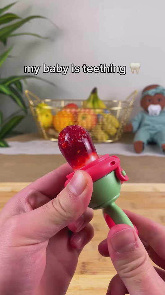 Silicone plastic Baby Pacifier Baby Fruit Nipple