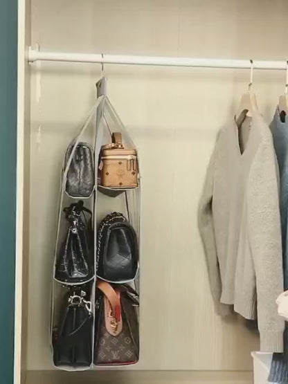 6 Pockets Purse Organizer