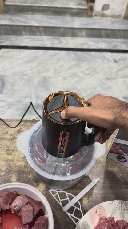 Silver Crest®  3 in 1 Electric + Manual Food Chopper 3 liter 500 Watts