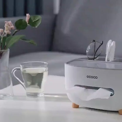 Stylish Ecoco Tissue Box Holder – Modern Organizer for Home & Office