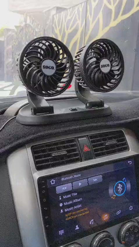SOGO Car Cooling Fan | 360 Degree rotation and Dual Mode