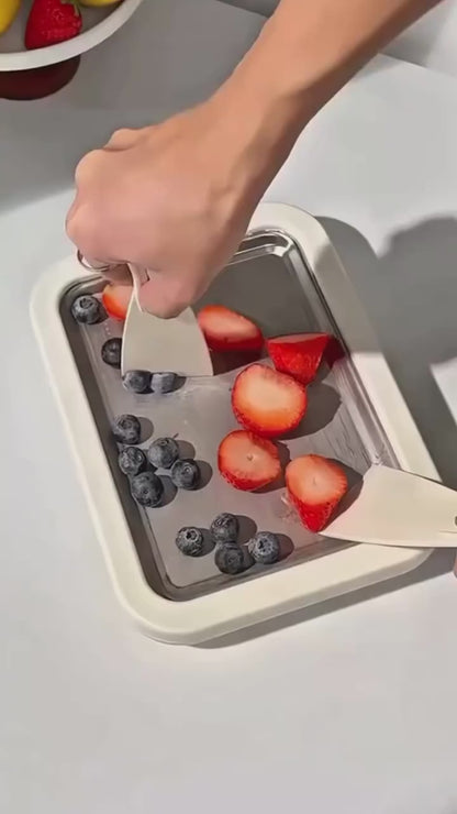 Instant Ice Cream Roll Maker