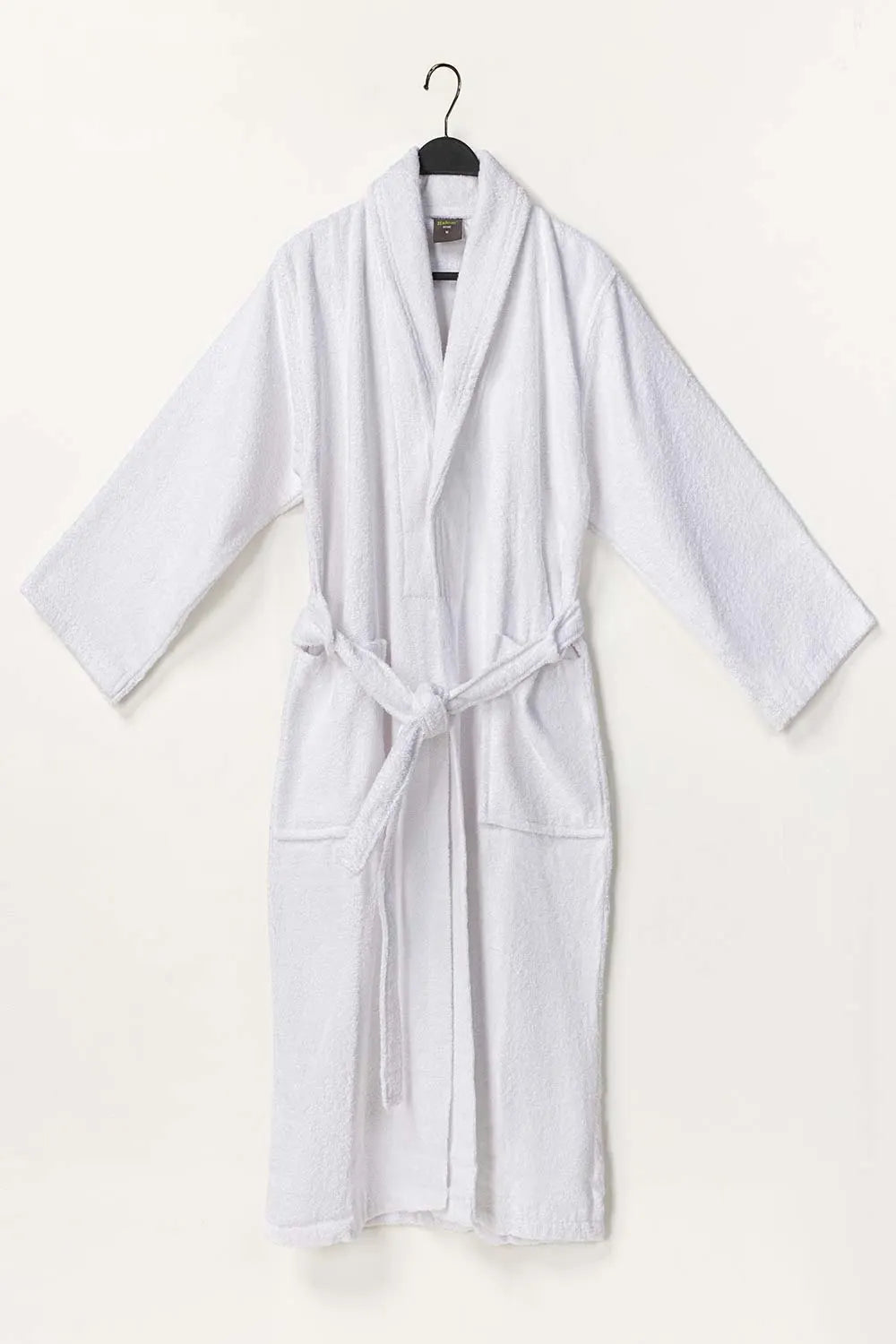 White Terry Cotton Premium Bathrobe